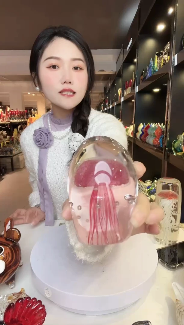 【闪购商品】茶盏琉璃摆件家居摆件