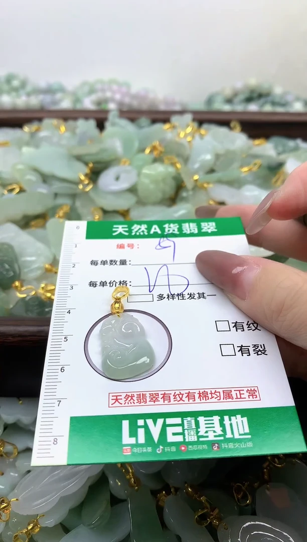 颈饰未镶嵌翡翠未镶嵌a货翡翠-59