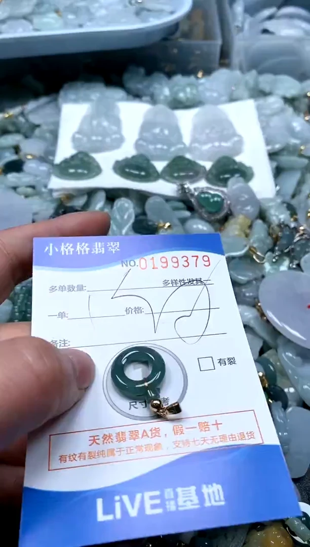 【闪购商品】翡翠颈饰未镶嵌闪购商品0199379