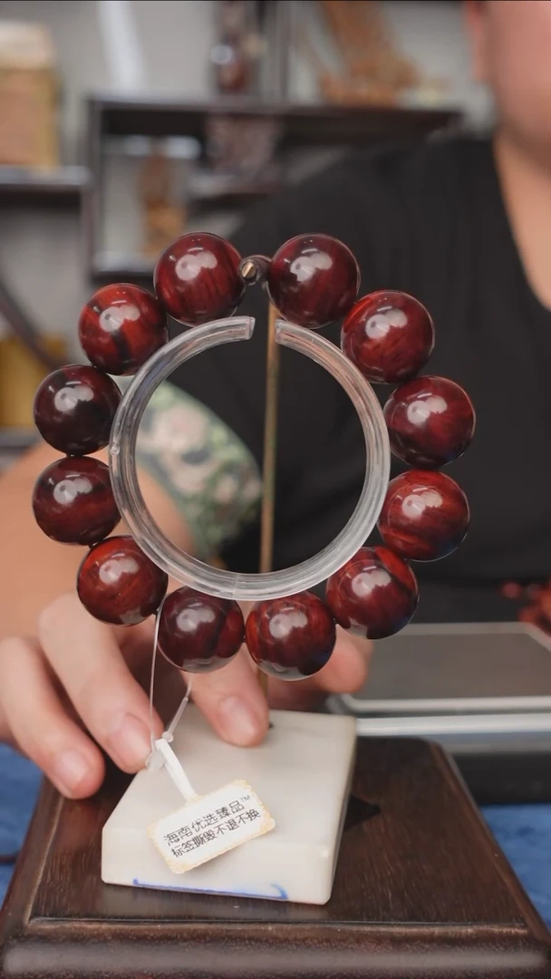 木本降真香红降花梨公2.0手串-68g+