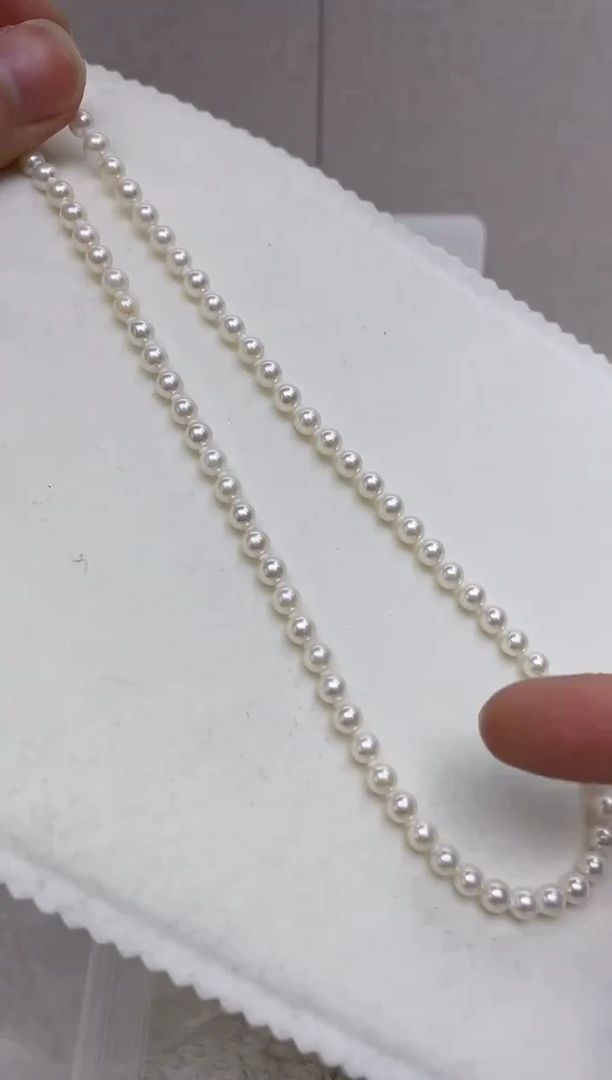 颈饰银S925镶嵌海水珍珠