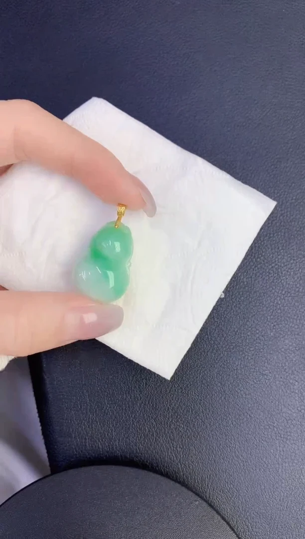 颈饰未镶嵌翡翠缅甸天然翡翠A货