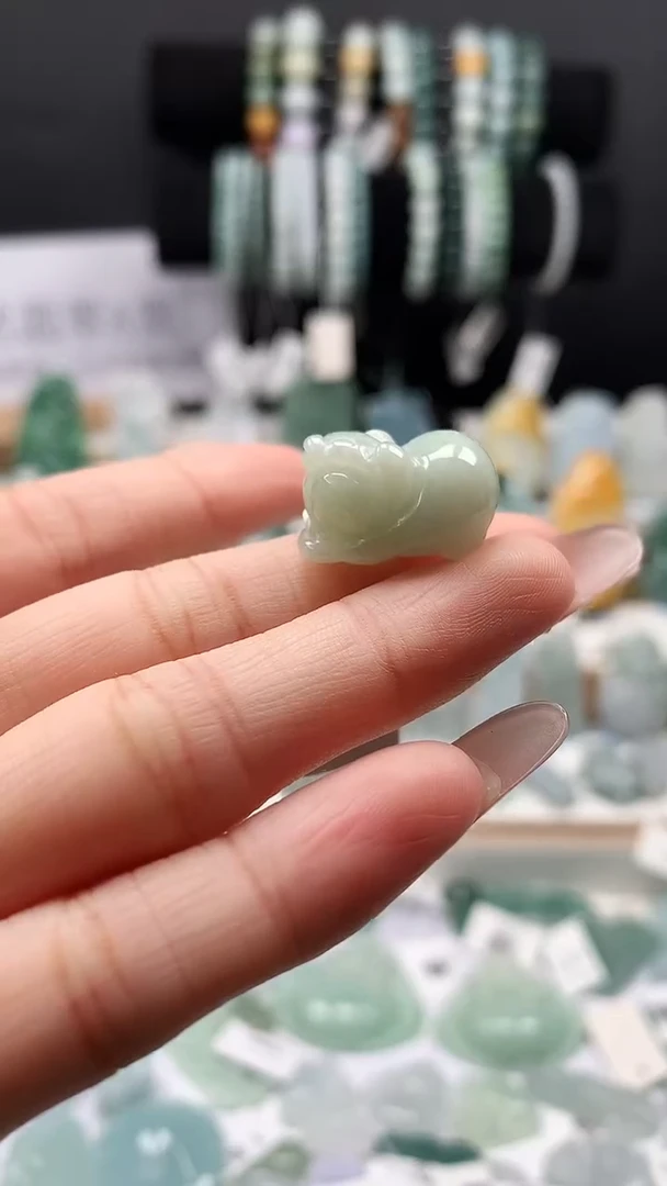 吊坠(不含链)未镶嵌翡翠44小猪