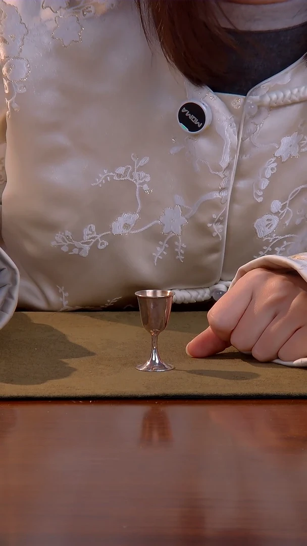 大千手作 茅子同款 足银 酒杯