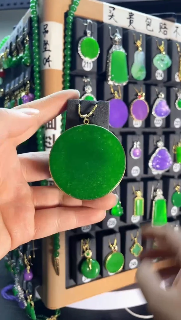 【闪购商品】翡翠耳饰银S925镶嵌老249.