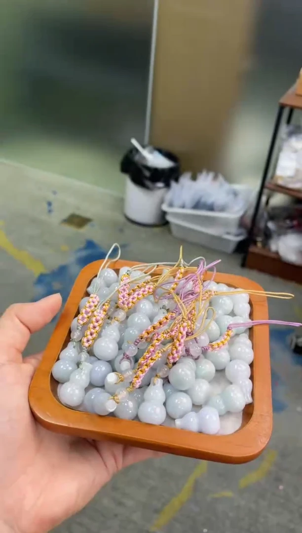 翡翠未镶嵌吊坠(不含链)立体葫芦钥匙挂    多样性发货发一件