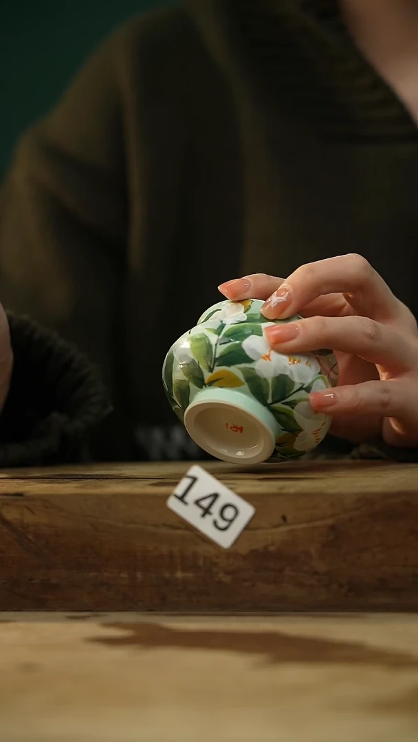 【闪购商品】瓷片油画风·彩绘·设计师石一款