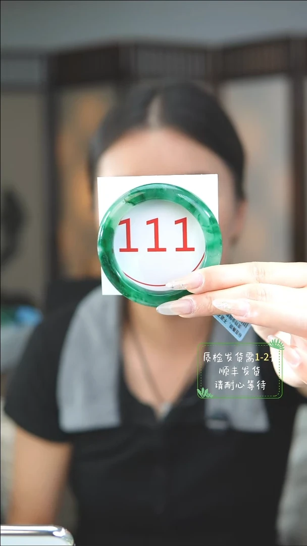 未镶嵌手镯石英质玉（非洲翠）53