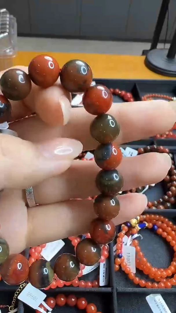 玛瑙/玉髓手链未镶嵌南红玛瑙手串