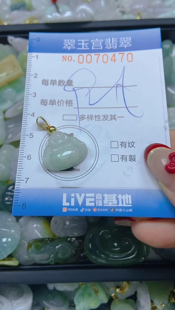 【闪购商品】翡翠颈饰未镶嵌闪购0070470