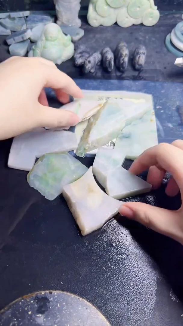 未镶嵌挂件翡翠天然翡翠039