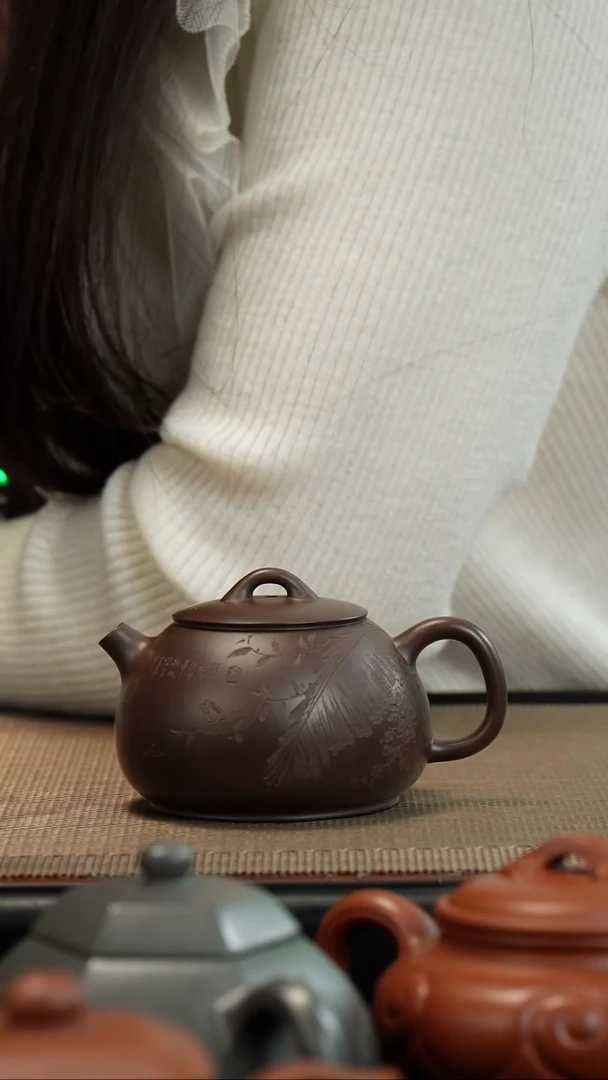 【闪购商品】紫砂茶壶老紫泥小玉缘