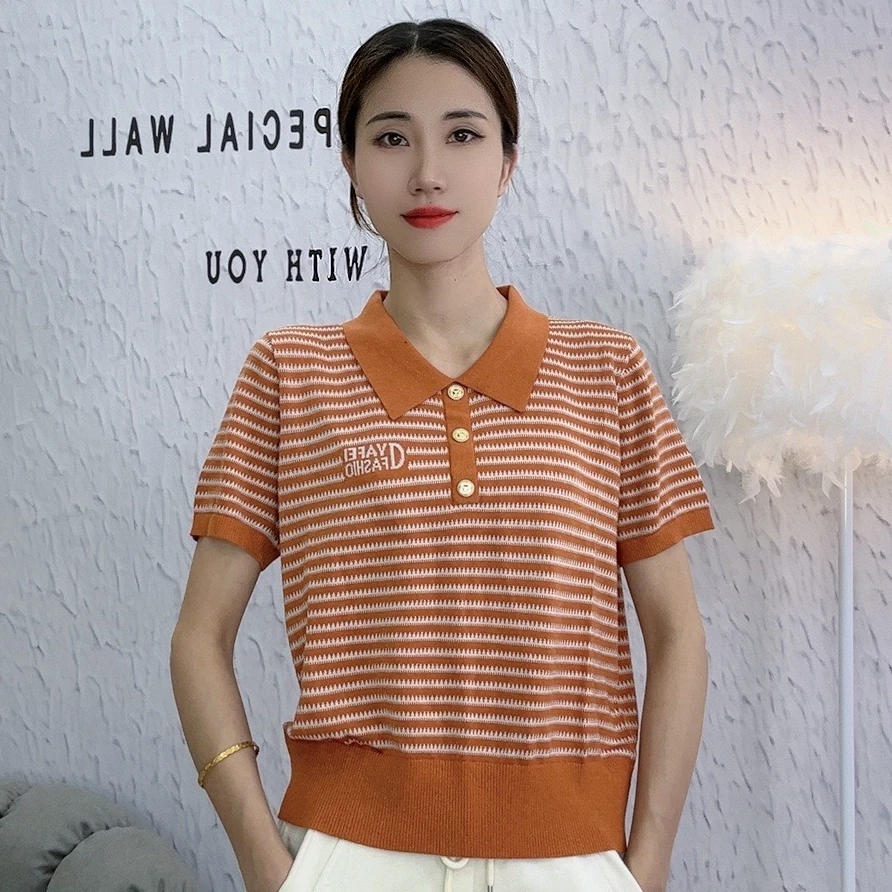 【之上77】新款莱塞尔天丝休闲洋气百搭显瘦打底衫77