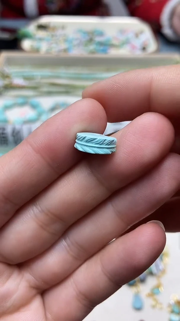 未镶嵌绿松石挂件70