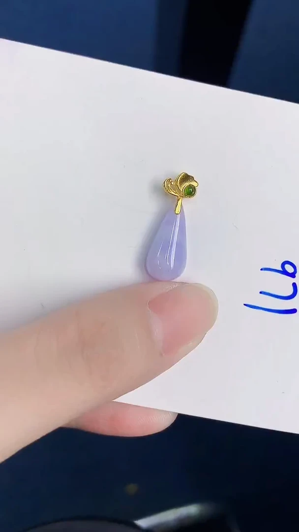 颈饰未镶嵌翡翠天然翡翠缅甸A货