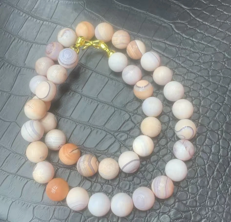 DIY专属项链 A113  藕粉项链  男女同款  时尚百搭