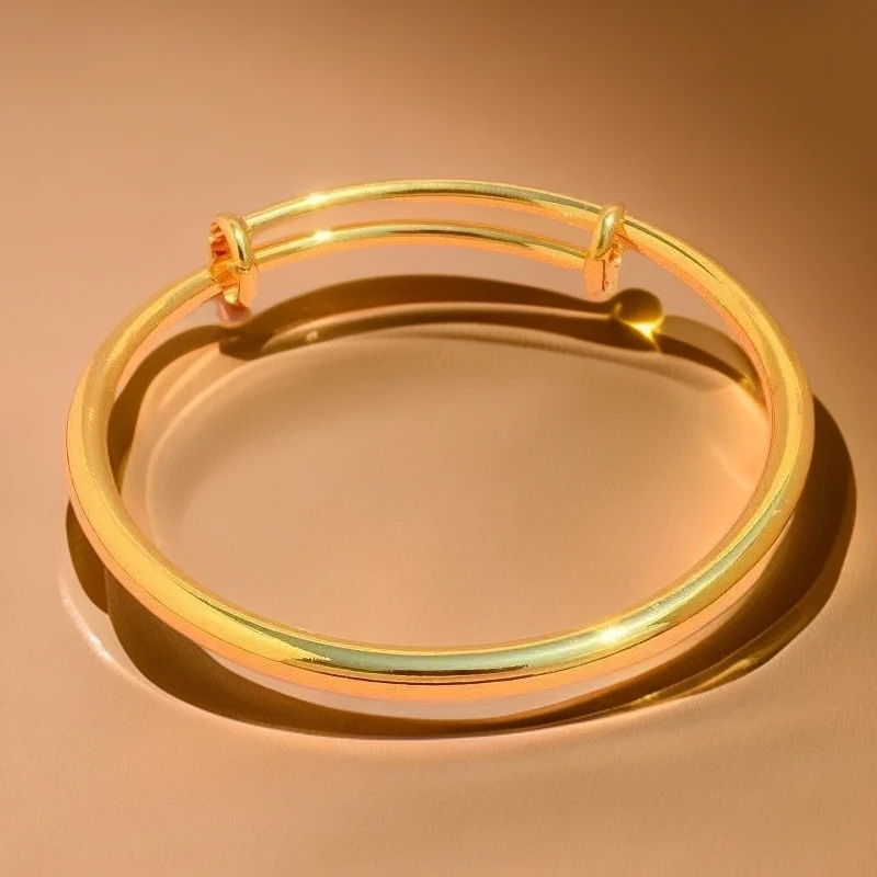 足金999推拉圈圈配件精美百搭#01611（质检中心发货）