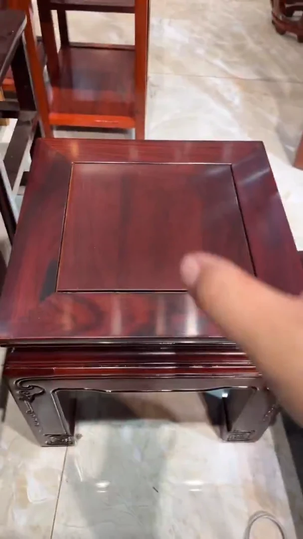 红酸枝木类家具35-35-35子孙凳