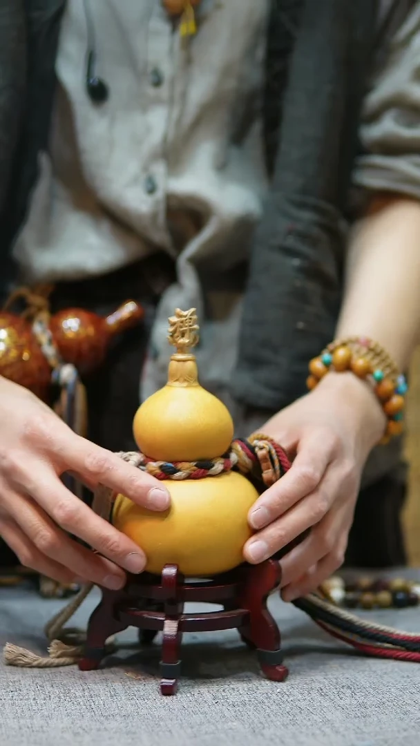 【闪购商品】182（福禄 ）天然葫芦（大漆款）