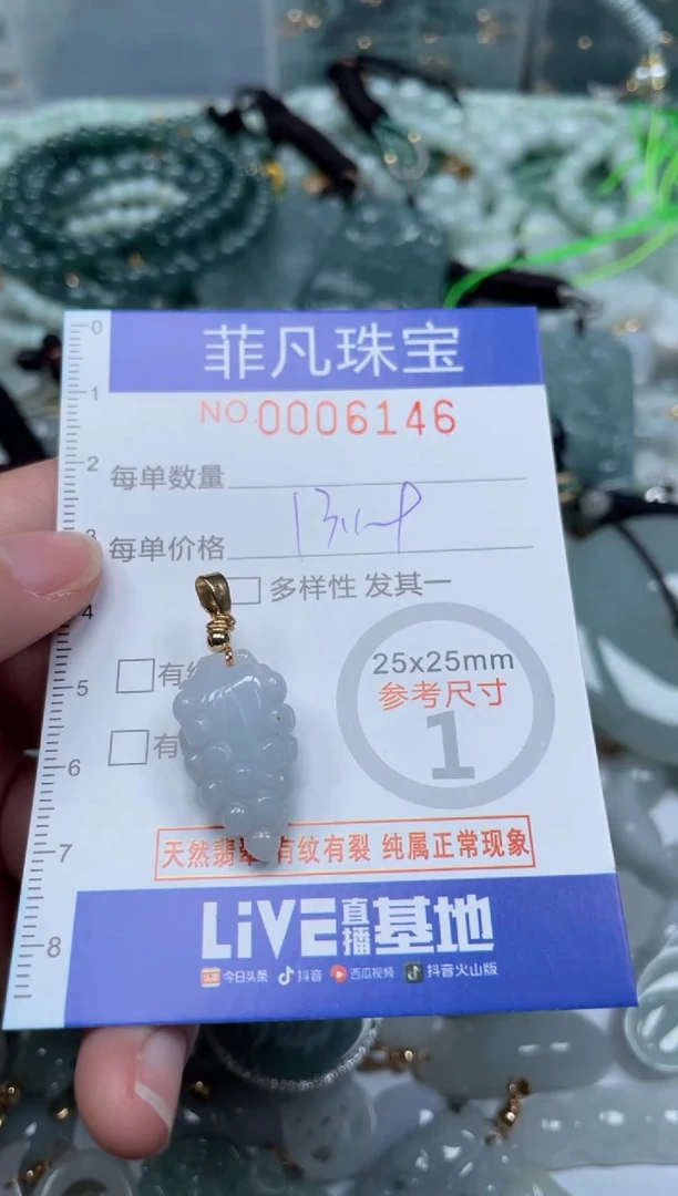 【闪购商品】翡翠颈饰未镶嵌00..6146