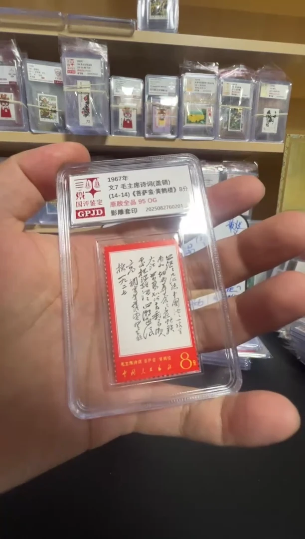 盖销 文7 茫茫14-14 邮票 95OG 原胶全品 小盒