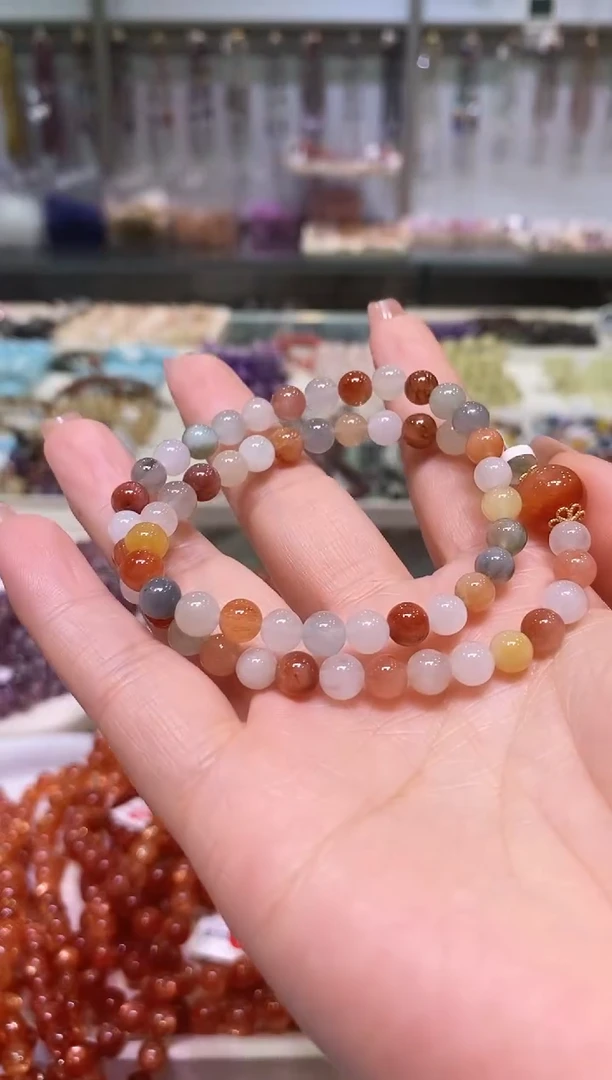 未镶嵌手链水晶多样性发其一兔毛