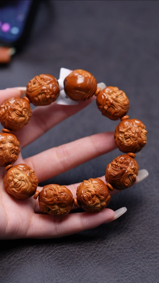 手串/手链橄榄核四面恶僧