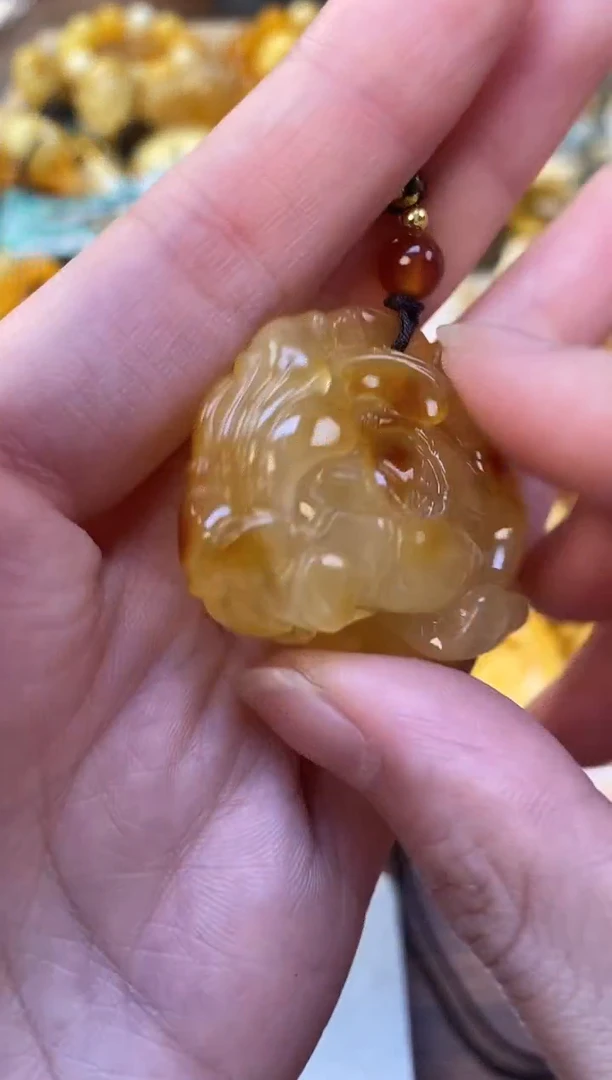 裸石琥珀未镶嵌天然琥珀蜜蜡