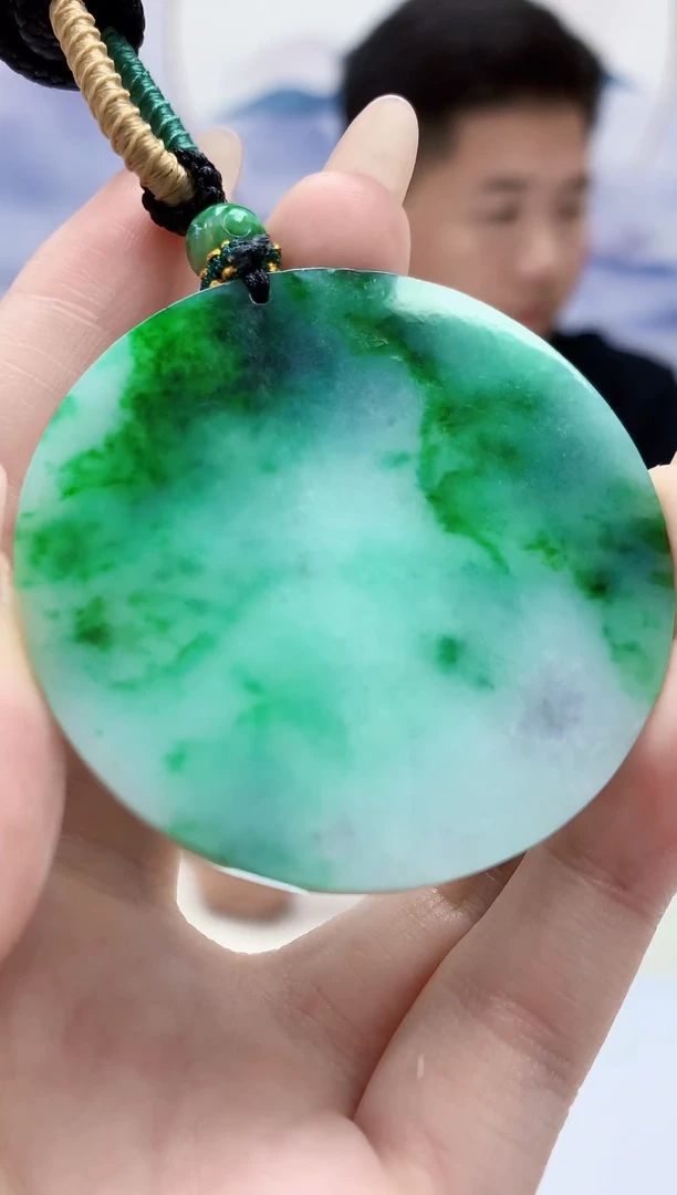 定制翡翠未镶嵌4917jw-毛货挂件94