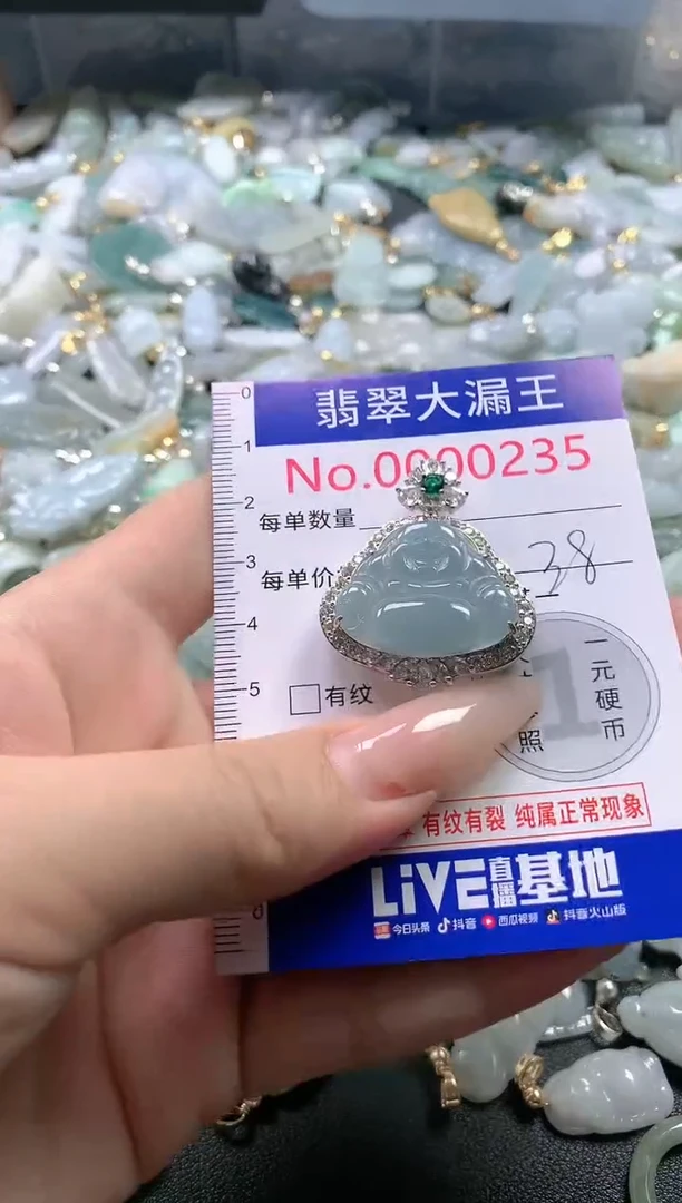 【闪购商品】翡翠吊坠(不含链)未镶嵌235