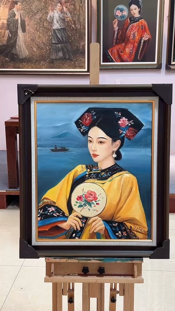 油画邸立丰-50*60-油画作品