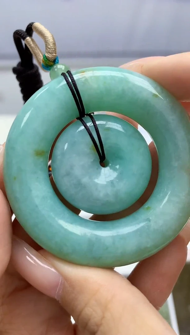 定制翡翠未镶嵌4812xx-毛货挂件90