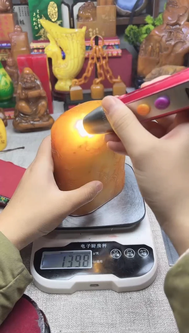 寿山石印石纯天然石料