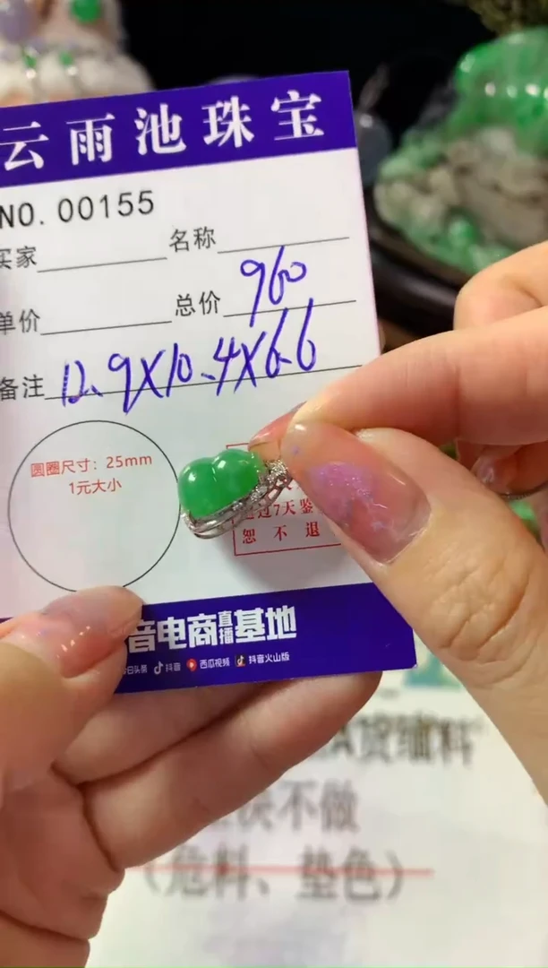 颈饰银S925镶嵌翡翠翡翠