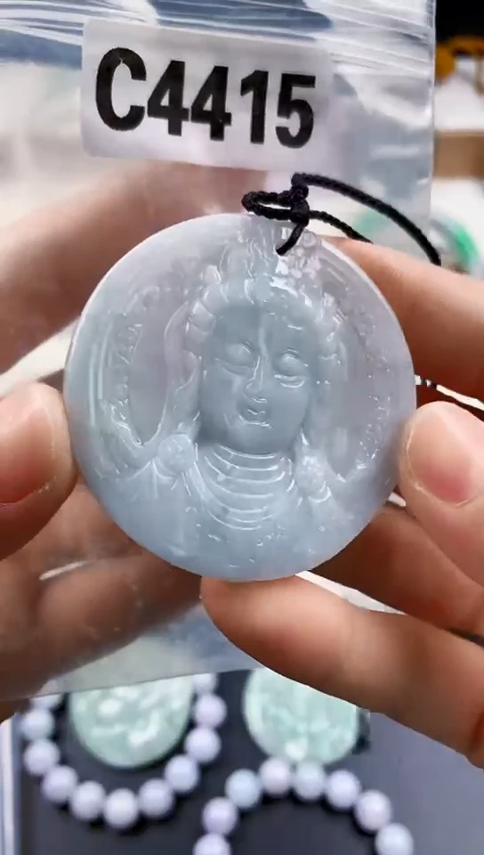 颈饰未镶嵌翡翠天然翡翠吊坠挂件