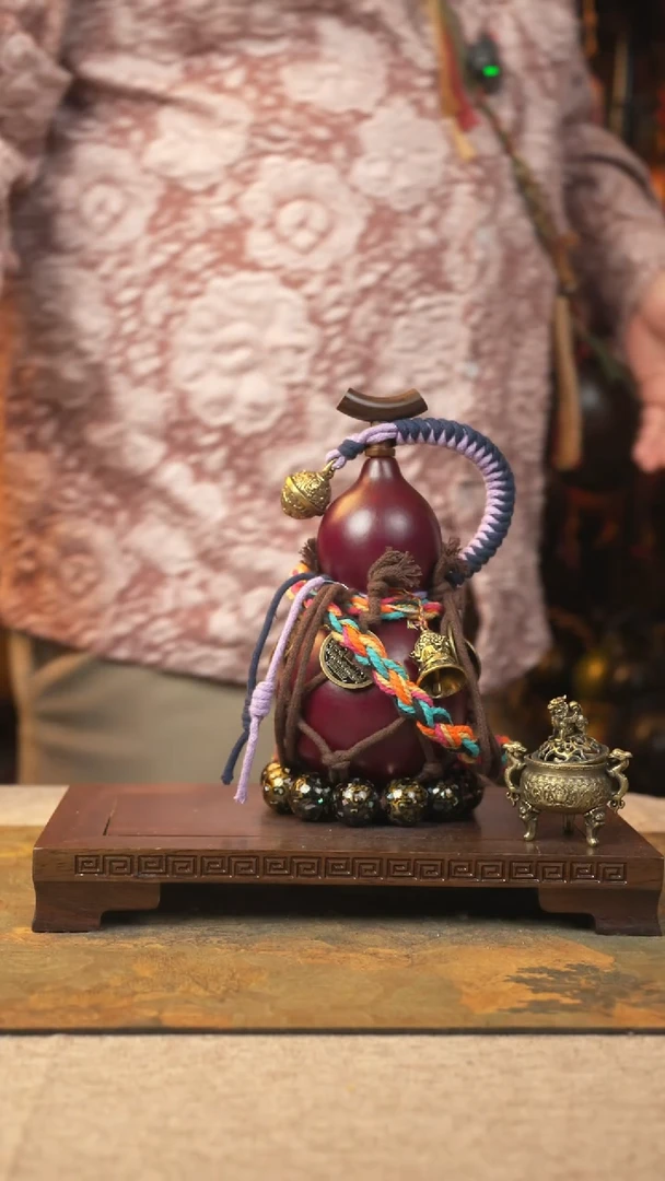 【闪购商品】497大漆葫芦一物一拍记葫堂出品