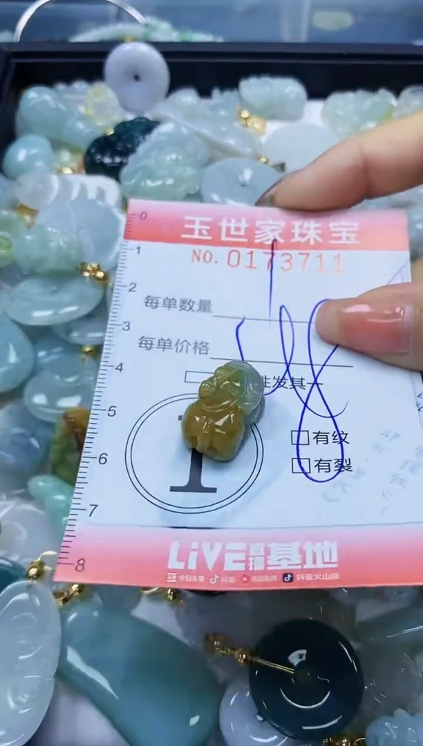 【闪购商品】翡翠颈饰未镶嵌闪购0173711