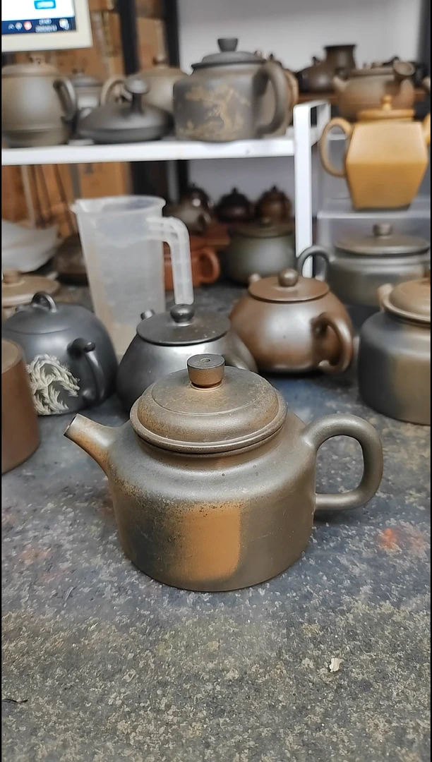 茶壶紫砂@***心德中 窑变  100
