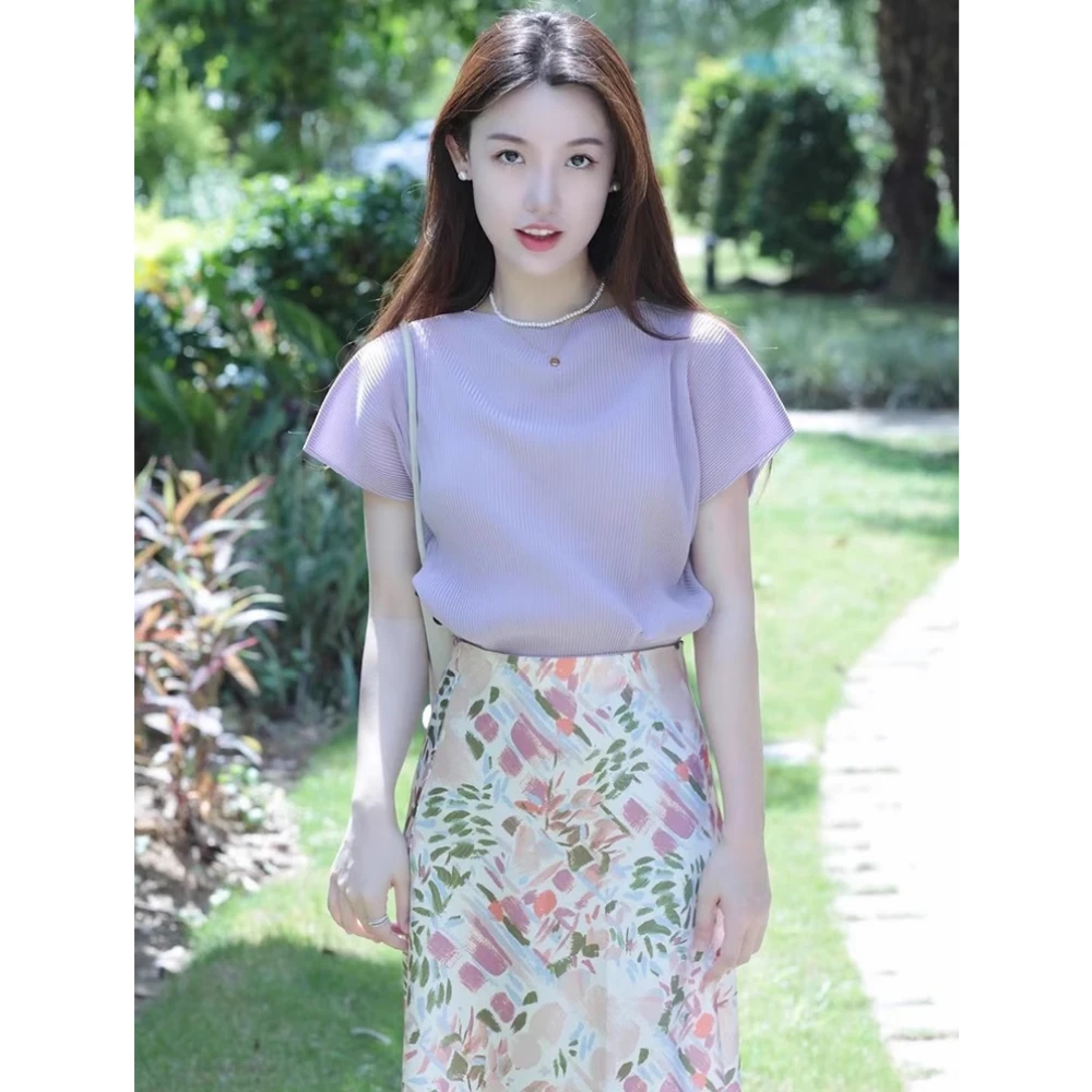 2025新款小个子网红盐系穿搭御姐上衣职业两件套装半身裙女装夏季