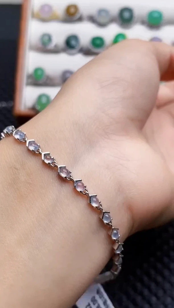 银S925镶嵌戒指翡翠0156