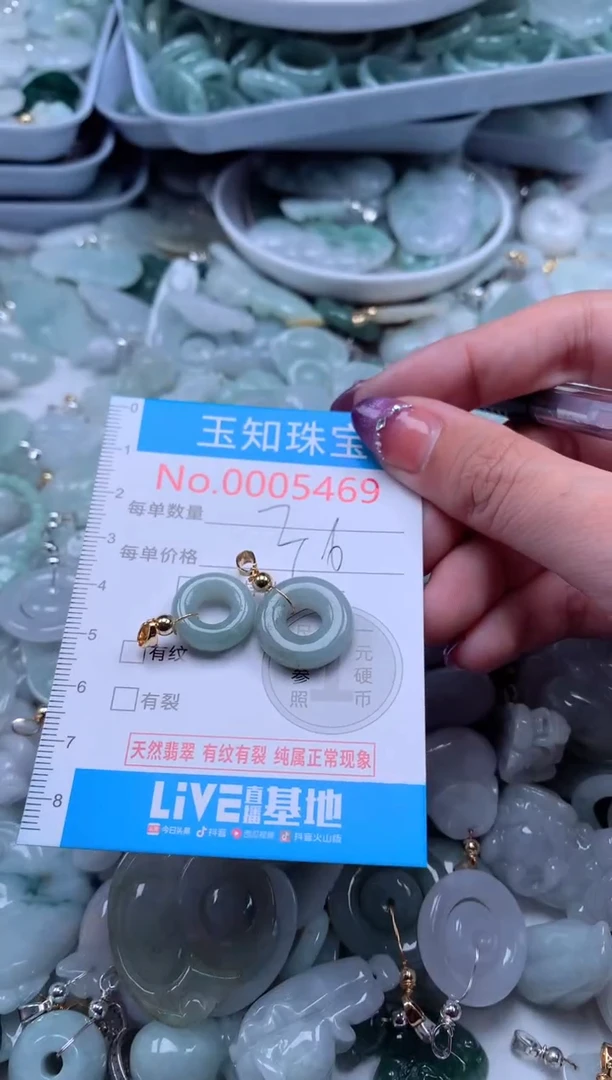 翡翠未镶嵌吊坠(不含链)5469
