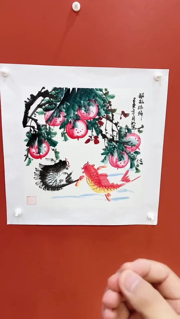 国画王月新国画作品