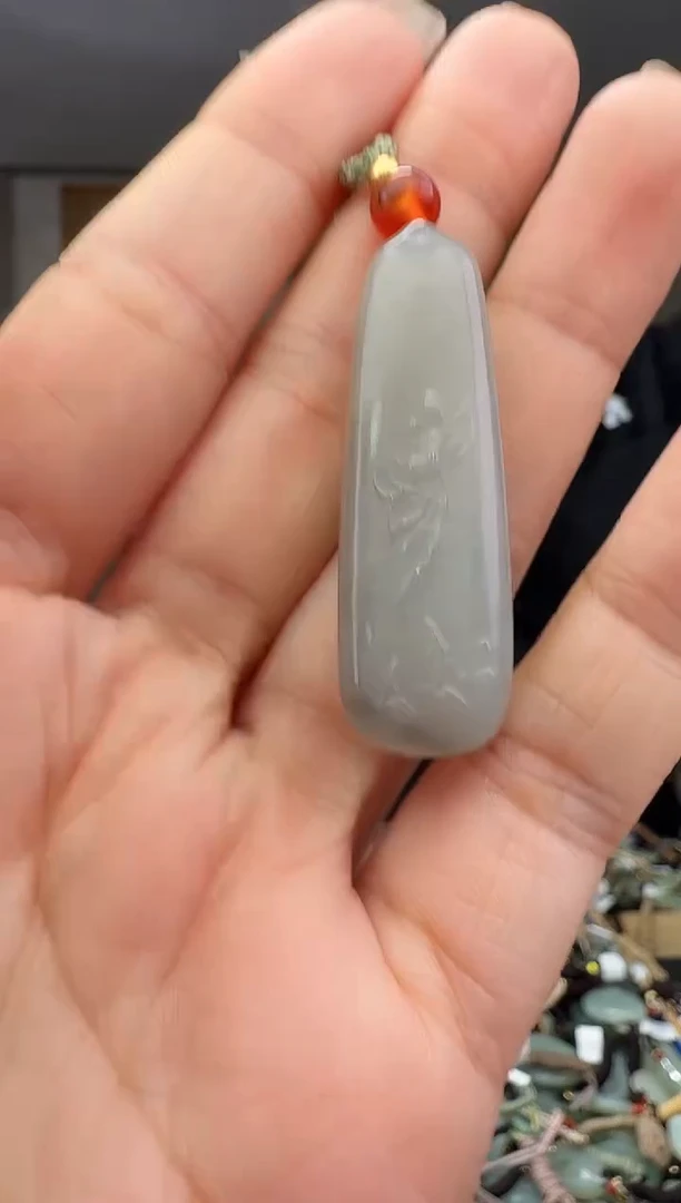 颈饰未镶嵌和田玉拍一发一多样性发货