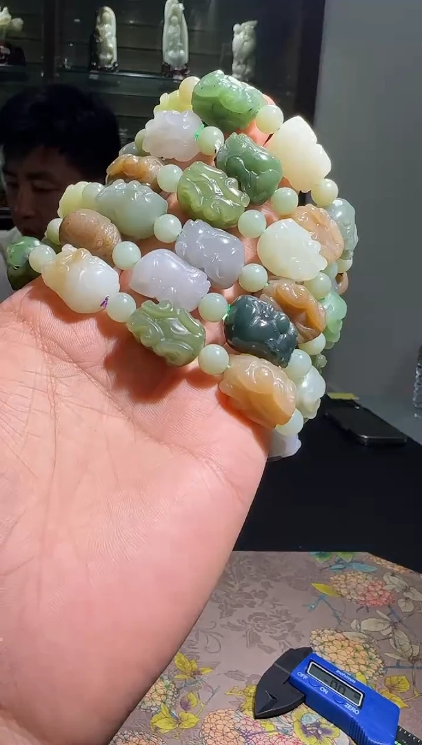 手串未镶嵌和田玉【陆525】44 7023 多样性发其一