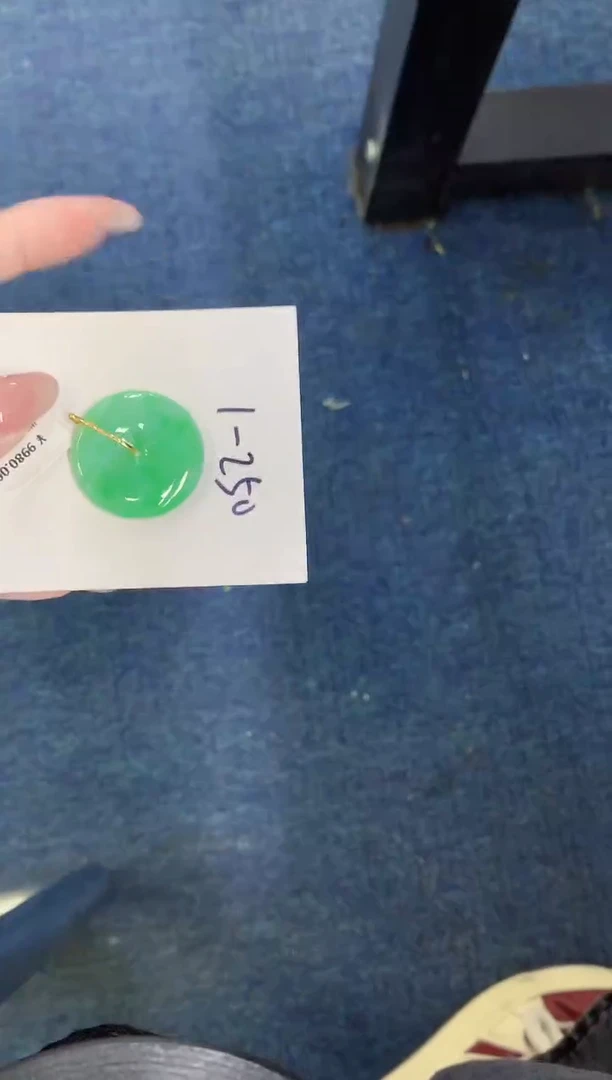 【闪购商品】翡翠颈饰18K金镶嵌000000000