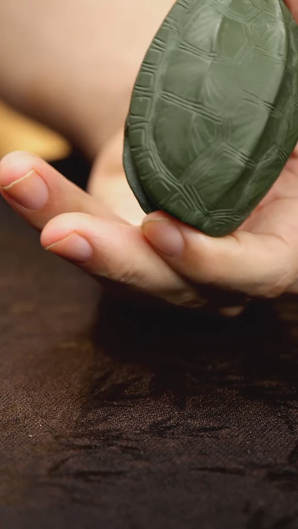 紫砂茶宠紫砂 龟壳