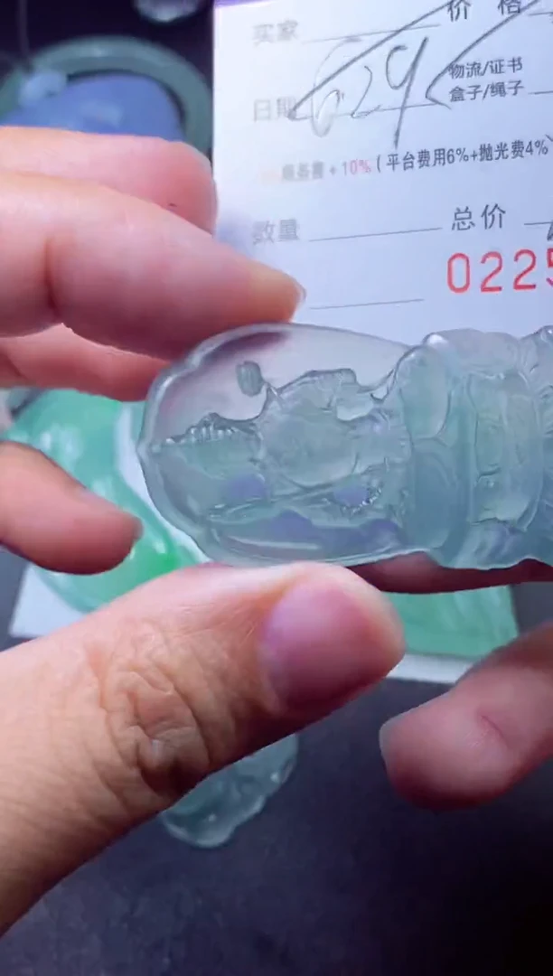 定制翡翠未镶嵌小* 小哥 小哥 小哥