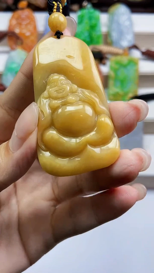 颈饰未镶嵌翡翠翡翠A货