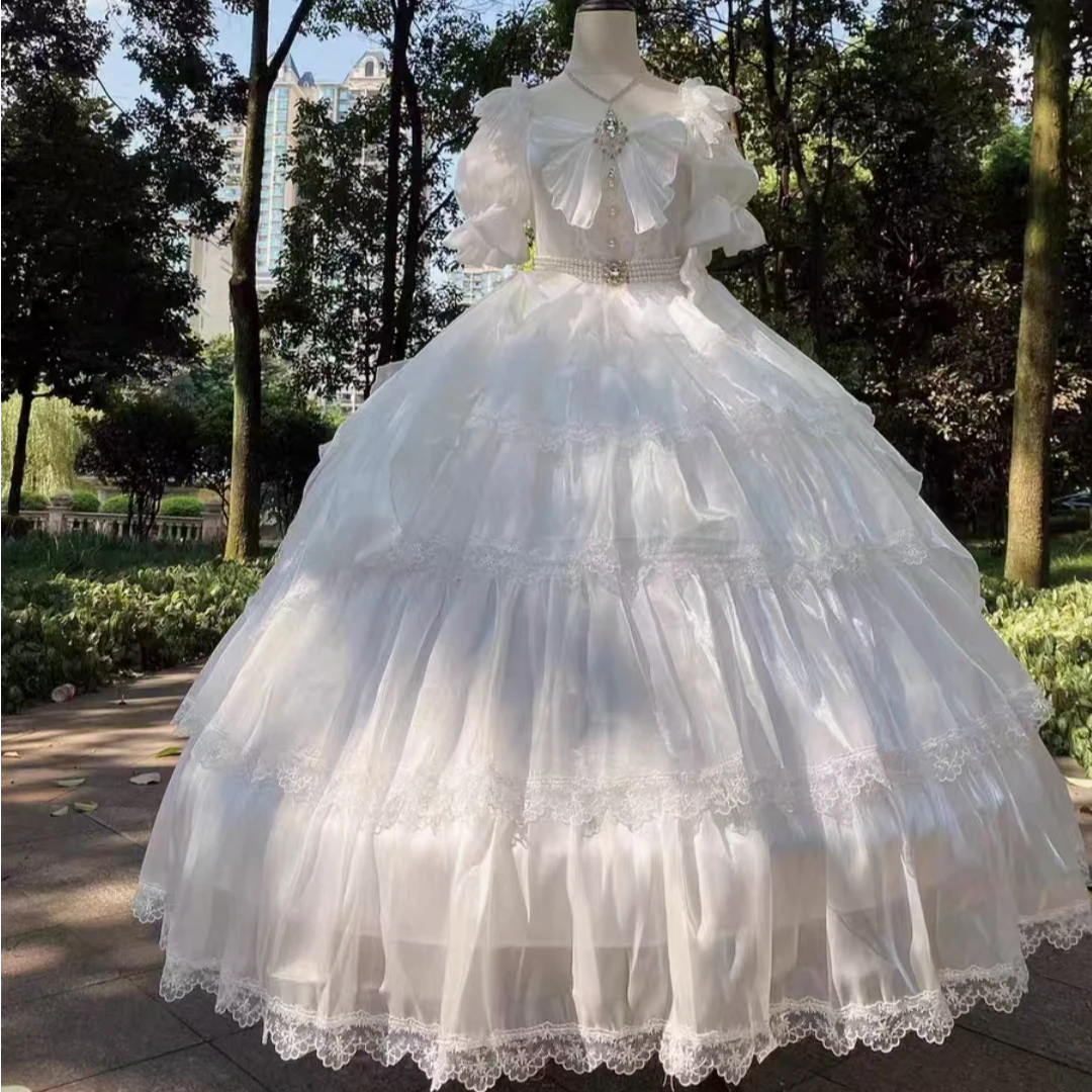 【啵啵间选款】星未眠Lolita花嫁公主连衣裙蓬蓬裙可爱lo裙