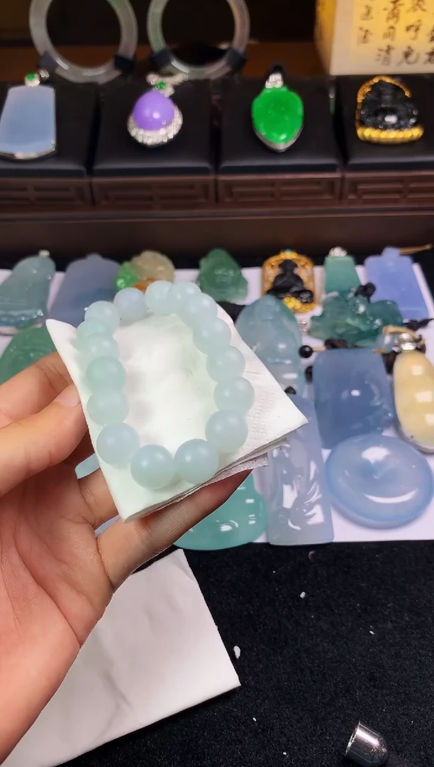 未镶嵌定制翡翠S毛货不退不换